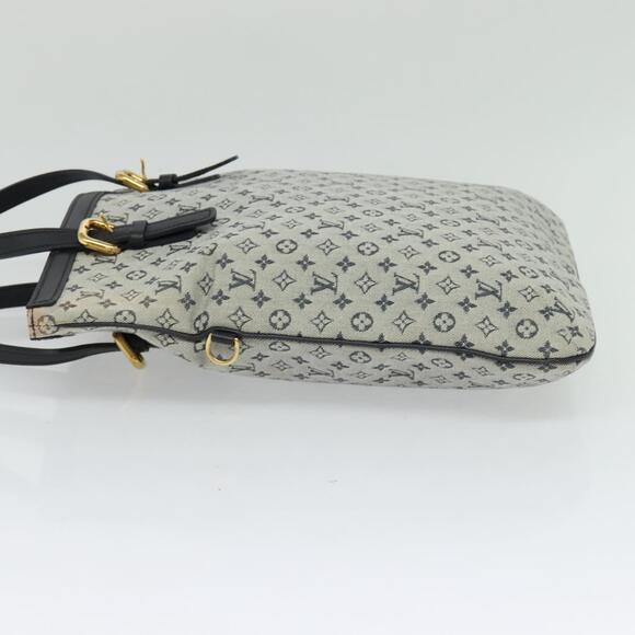 LOUIS VUITTON Monogram Mini Françoise Tote Bag Blue M92208 - Picture 3 of 16